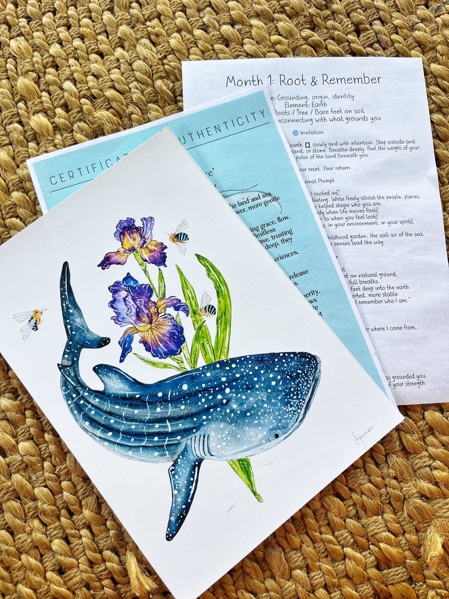 The Floral Sea Print Club – Monthly Subscription