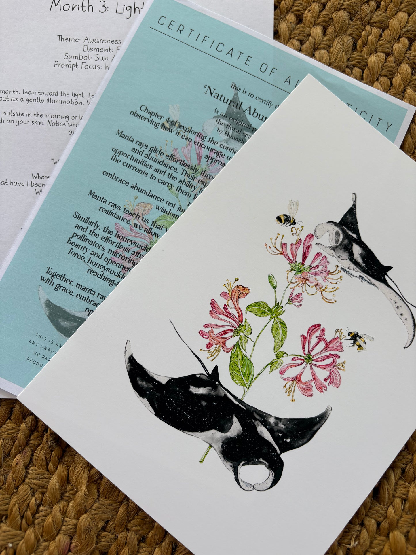 The Floral Sea Print Club – Monthly Subscription