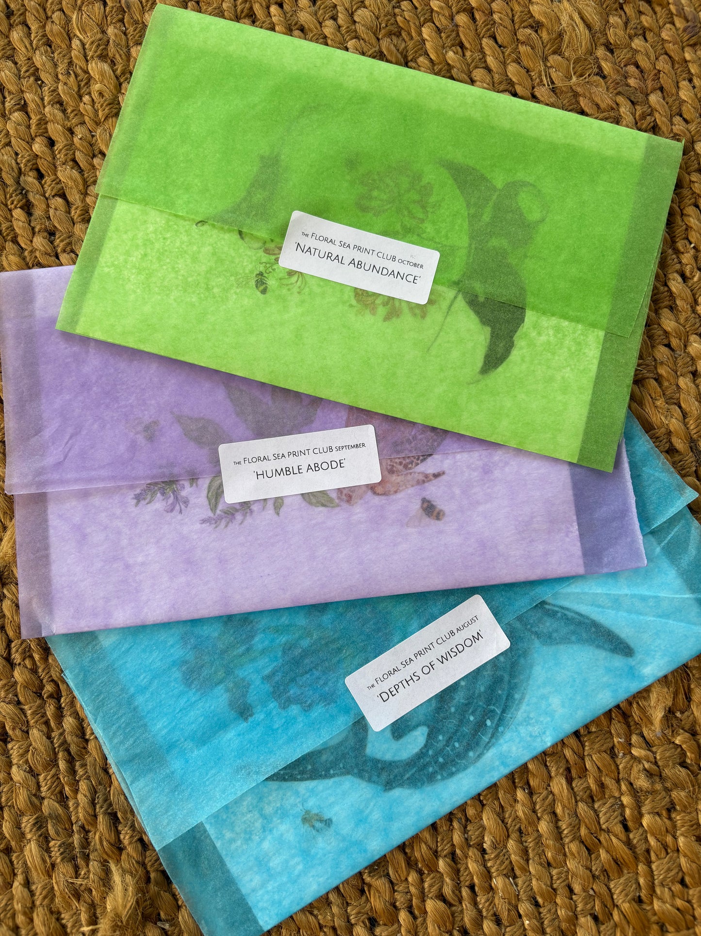 The Floral Sea Print Club – Monthly Subscription
