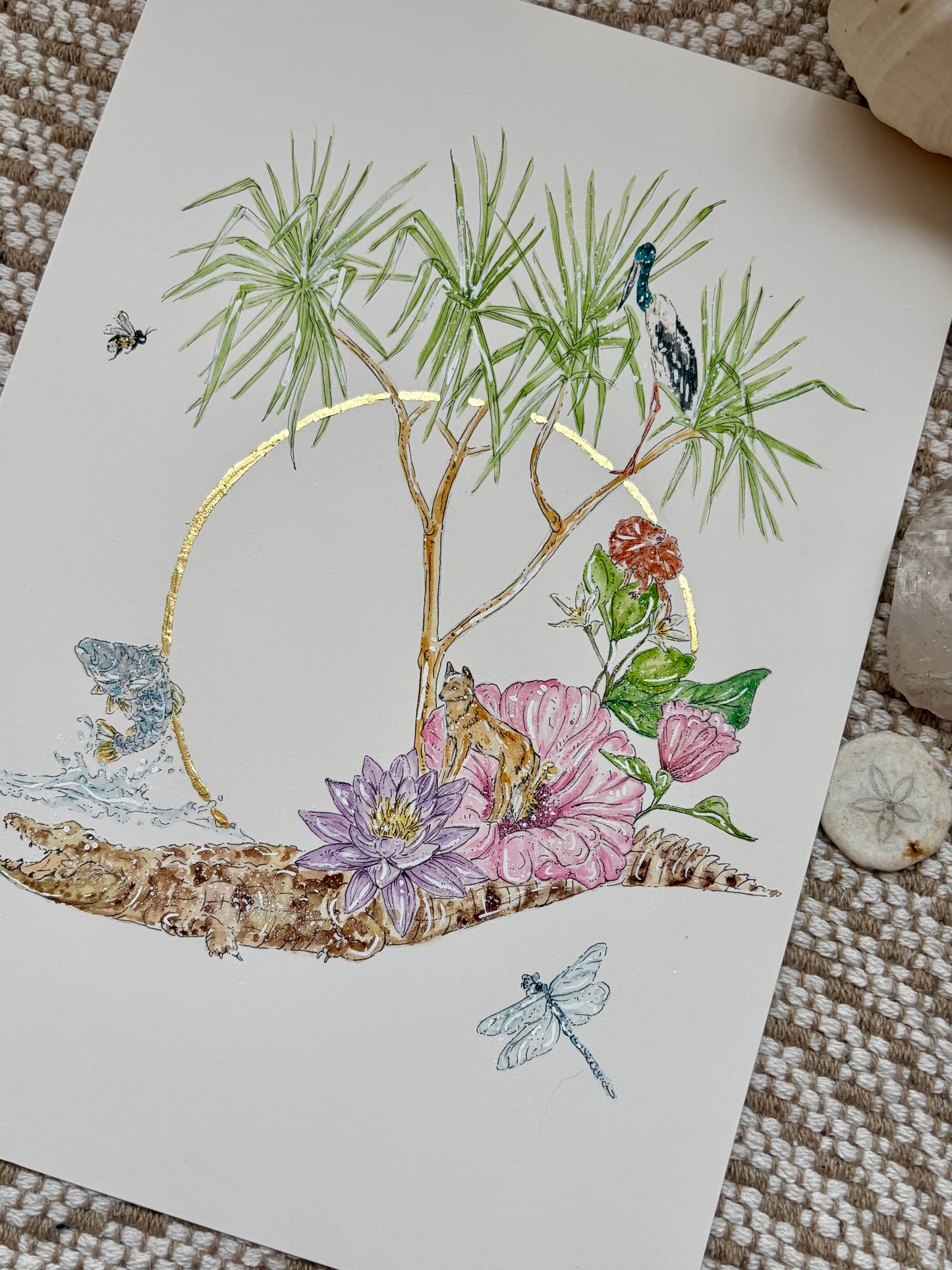 ‘Where the Wetlands Remember’ | Original Artwork