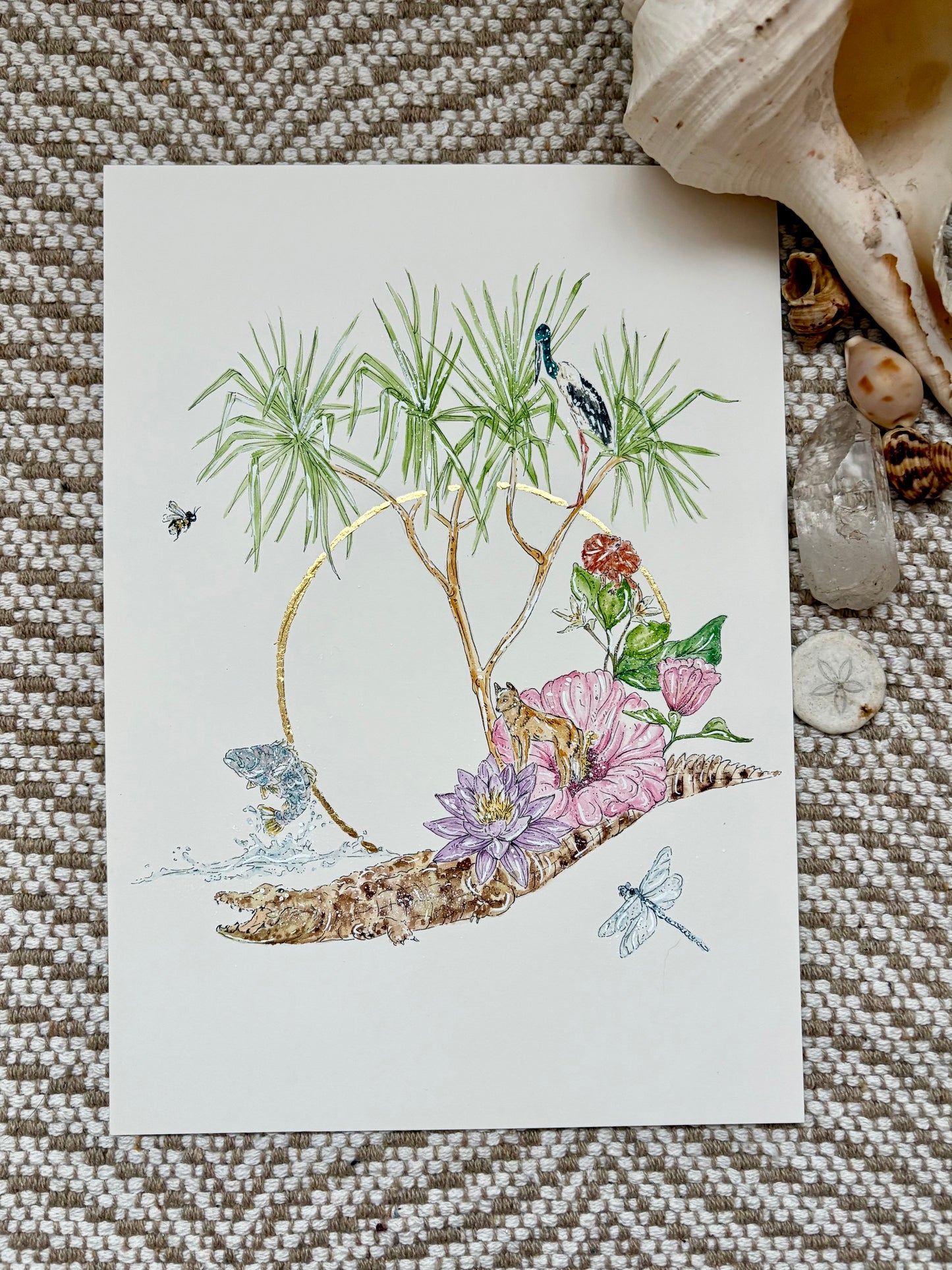‘Where the Wetlands Remember’ | Original Artwork