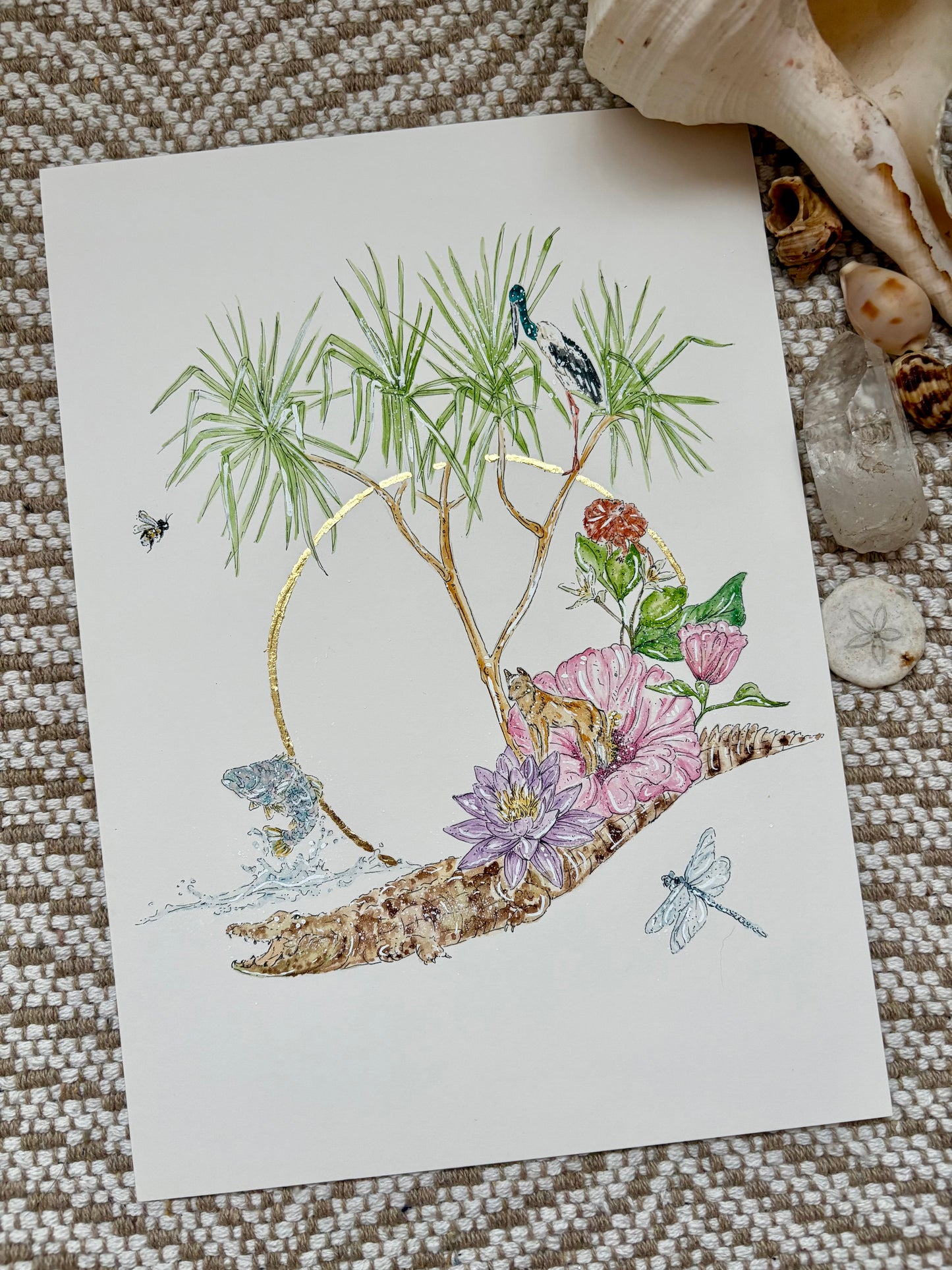 ‘Where the Wetlands Remember’ | Original Artwork