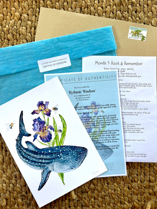 The Floral Sea Print Club – Monthly Subscription