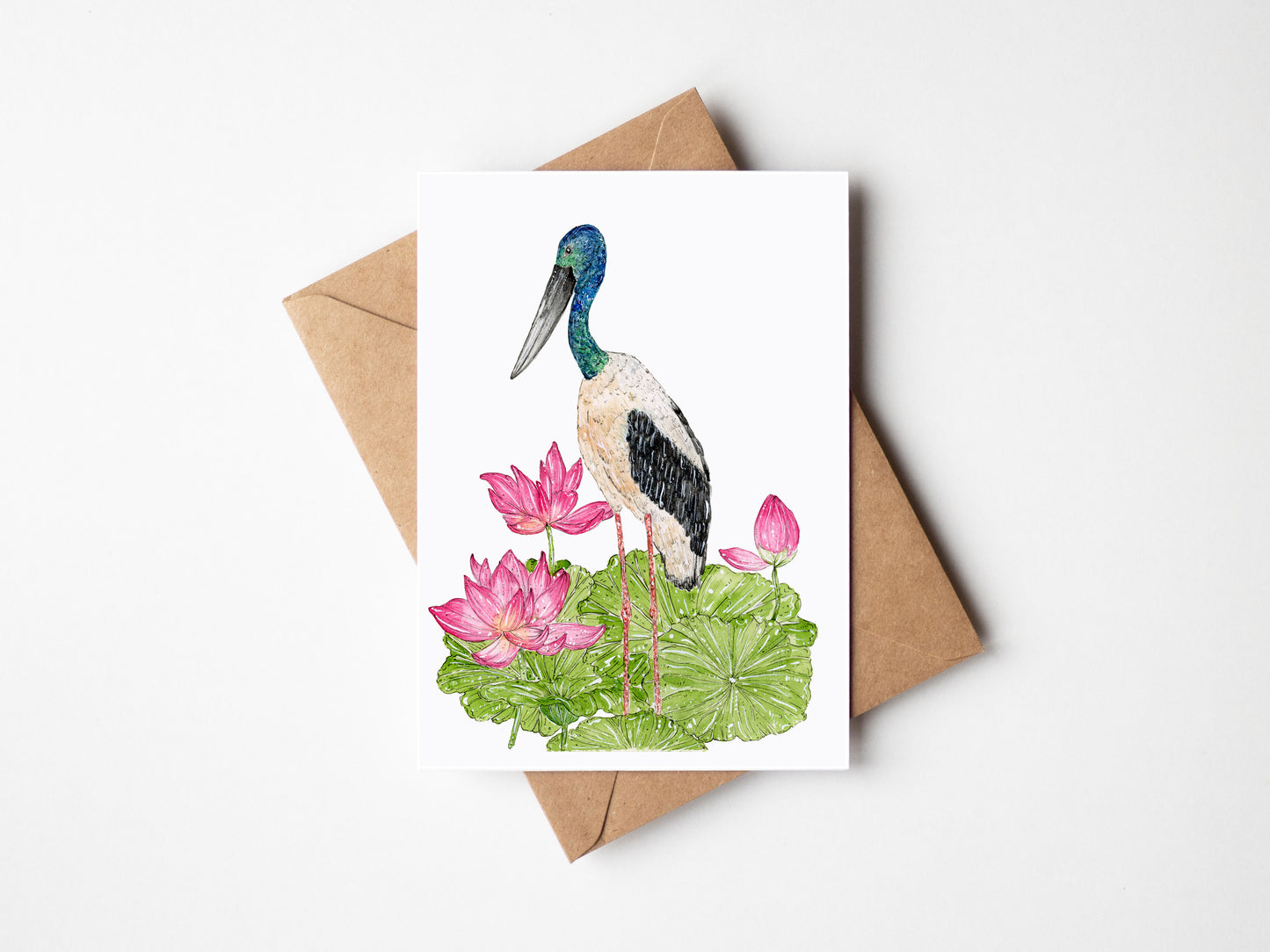 Jabiru Greeting Card