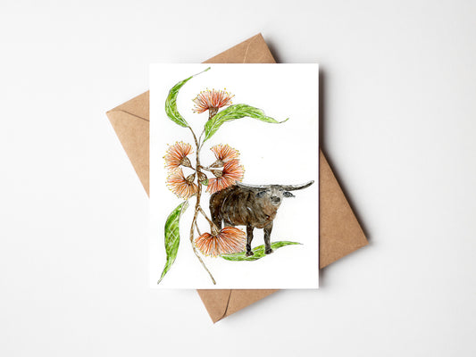 Buffalo Greeting Card