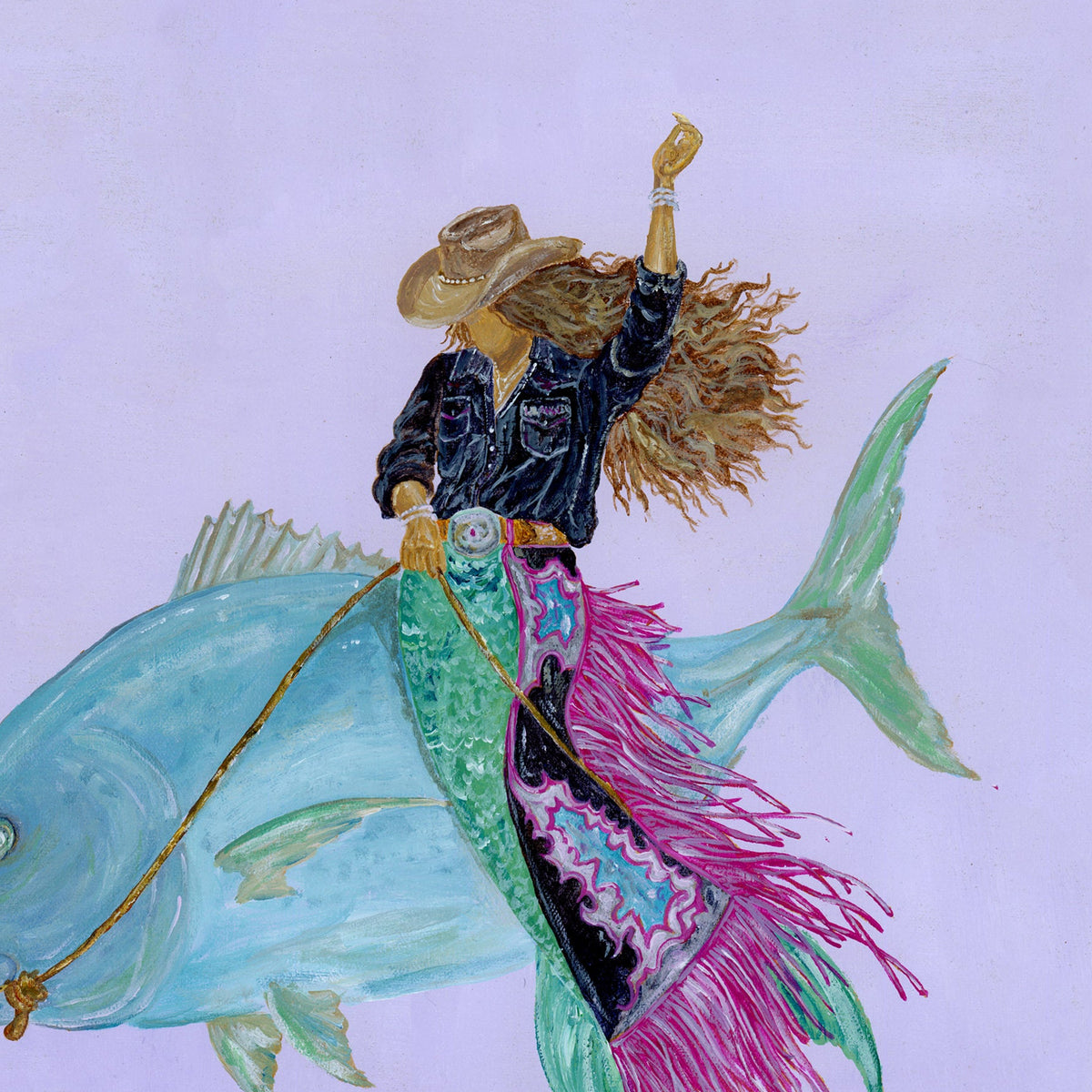 YEAH THE GIRLS! | Giant Trevally Rodeo Edition, Fine Art Prints PRE ORDER
