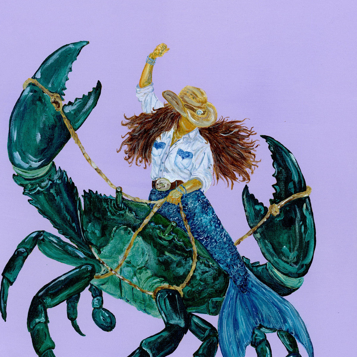 YEAH THE GIRLS! | Mudcrab Rodeo Edition, Fine Art Prints PRE ORDER