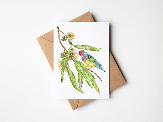 Goulidan Finch Greeting Card