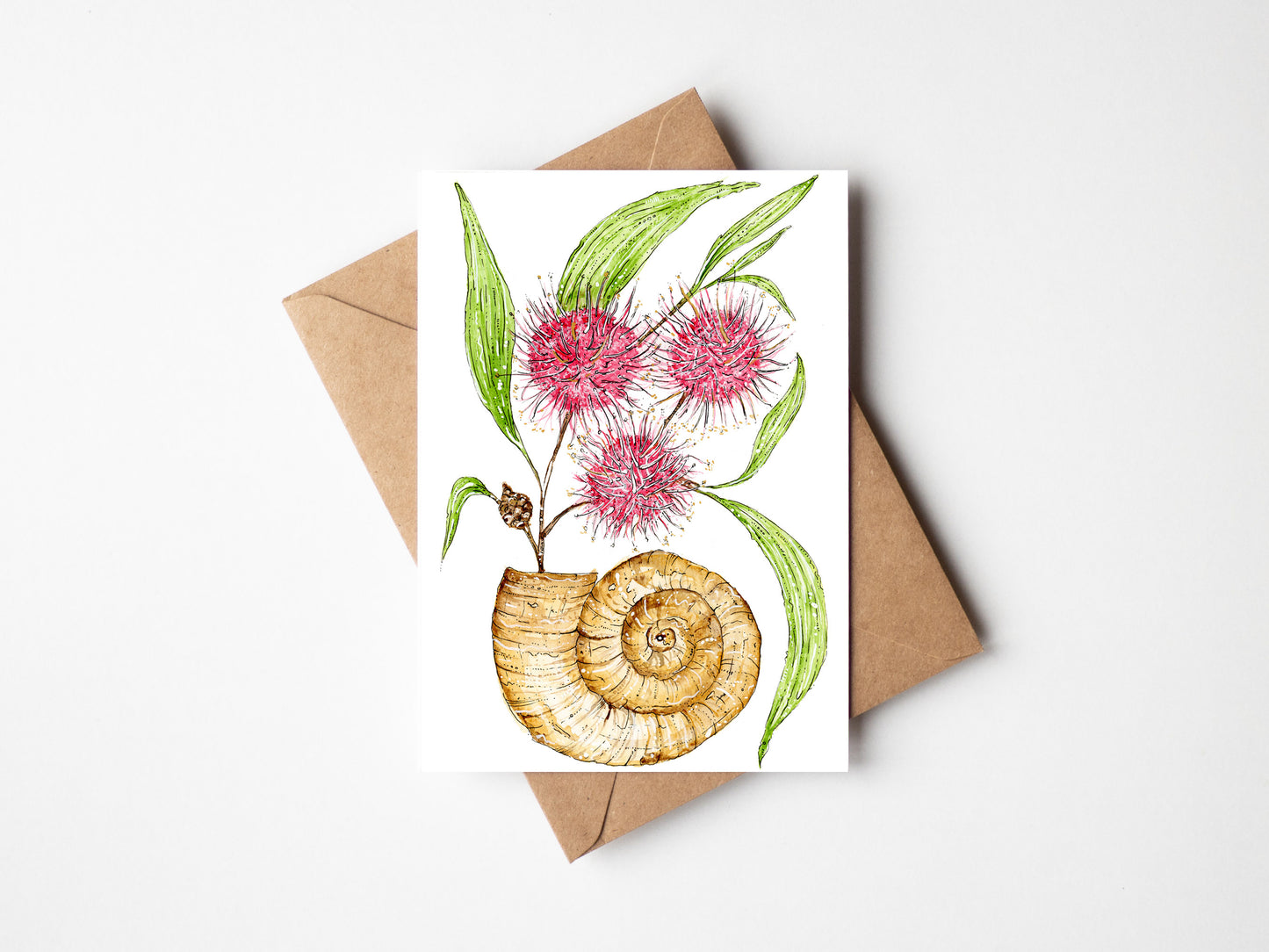 Australian Hakea Greeting Card