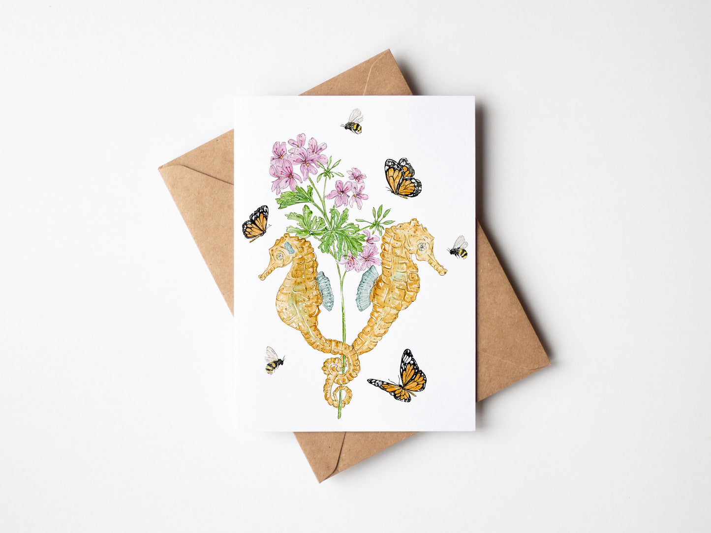 Seahorse & Geranium | Gift Card