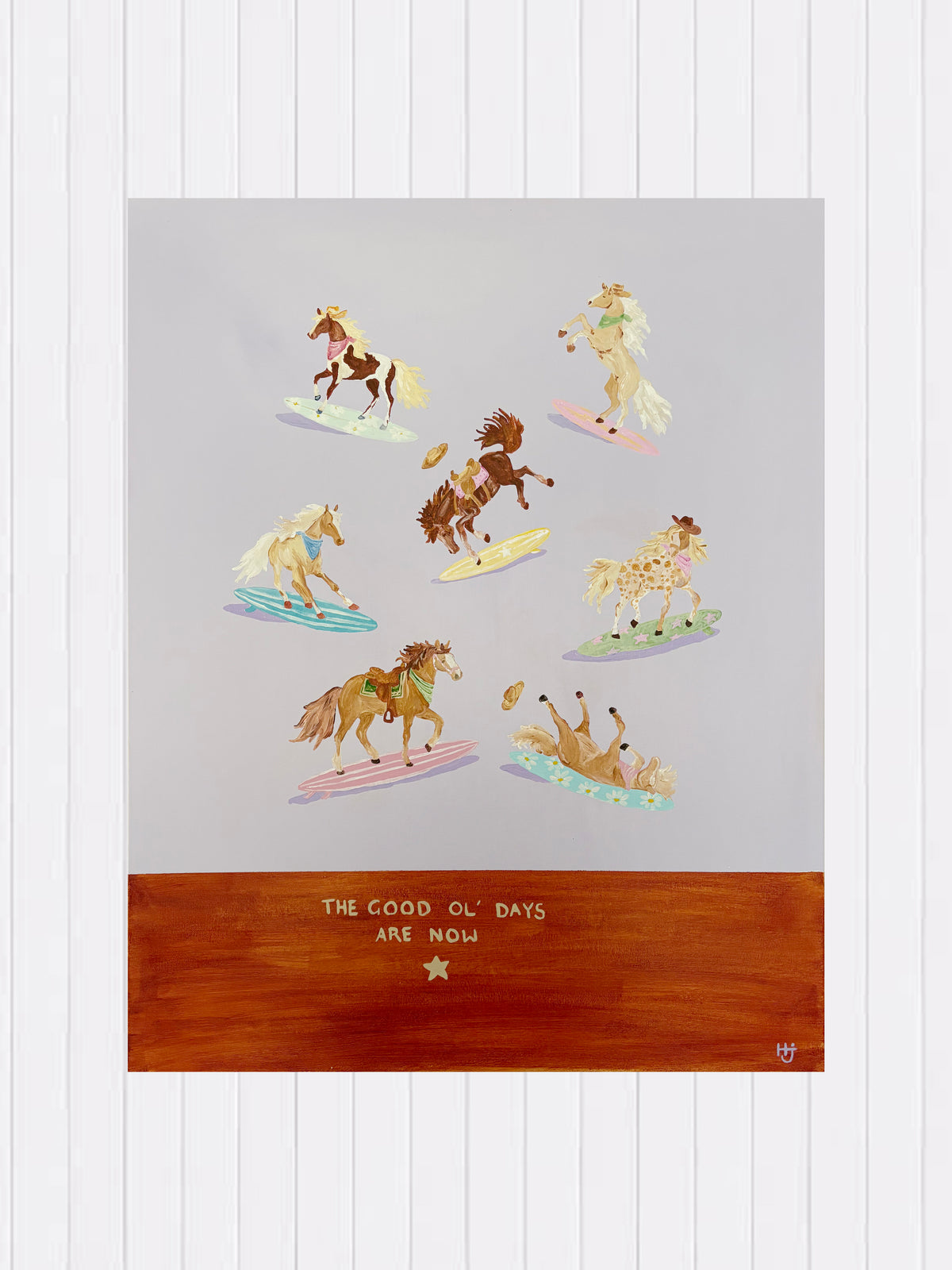 THE GOOD OL' DAYS | Original Artwork